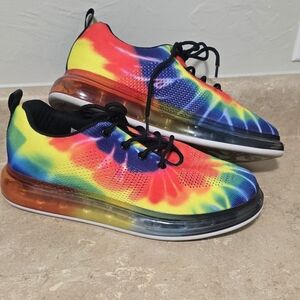 Cape Robbin Burst SS Womens 10 Sneakers Multicolor Tie Dye Shoes